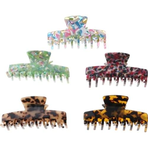 Mi Dairy Brand 9*4.6cm Big Size Make Up Washing Hairpin High Quality Hair Clip Elegent Hair Claws Hair Accessories Gifts