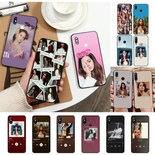 Sexy singer model Lana Del Rey songs Phone Case Back Cover For Xiaomi Redmi Note 7 5 8A Note8pro 9Pro 8T Funda for Redmi9