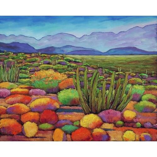 DIY Painting By Numbers Colorful Farm Kit Oil Picture By Numbers Landscape Wall Art Painting on Canvas Home Decoration Gift