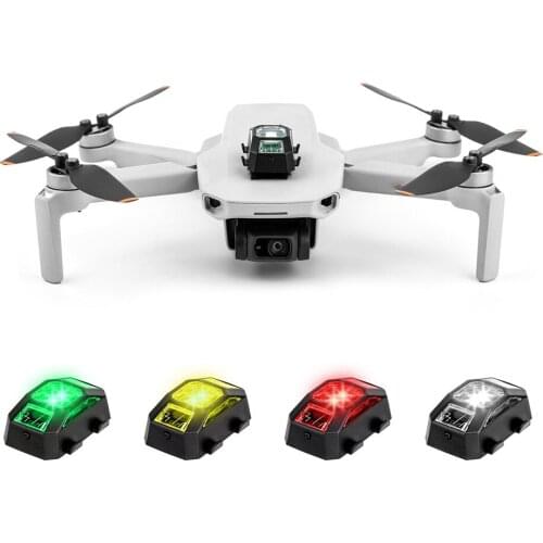 Drone Night Flight Light Arm Strobe Signal Lamp Indicator Warning Flashing Light Kit for DJI FPV FPV AIR2 Mini2 Accessories