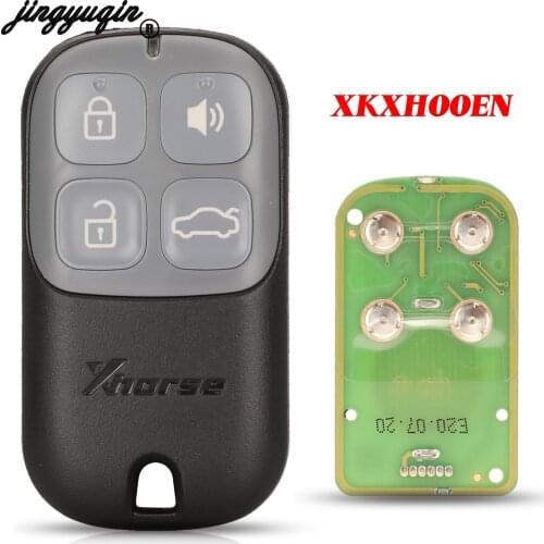 Jingyuqin Xhorse XKXH00EN VVDI Wired Universal Smart Remote Car Key 4 Buttons For VVDI Tool English Version