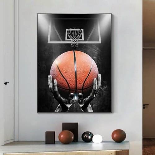 Basketball Player Canvas Painting Transforms Basketball Dream Posters and Prints Wall Art Pictures for Living Room Home Decor