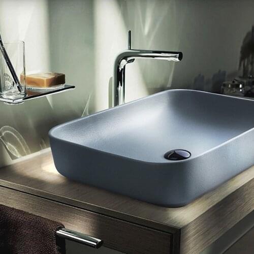 Jingdezhen Nordic Colorful Simple Modern Porcelain Art Wash Shampoo Basin for Home Ornaments