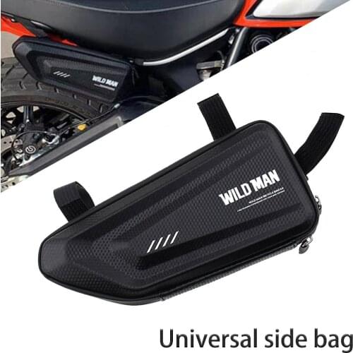 Modified waterproof triangular bag for motorcycle DUCATI HYPERMOTARD 796 821 SP Diavel 1200 1250 MTS1200 Scrambler 1100 800 400
