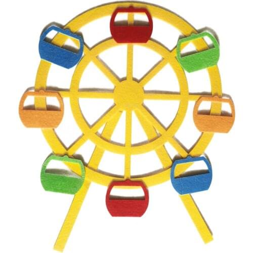 2021 New Ferris wheel Cutting Die Mold Diy Decoration Wooden Knife Mould Suitable For Fustelle Cutters