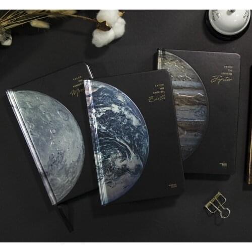 Planet Diary A5 Creative DIY Notepad Paper Writing Totoro Notebook Book Journal Travel Diary for Drawing Painting Graffiti
