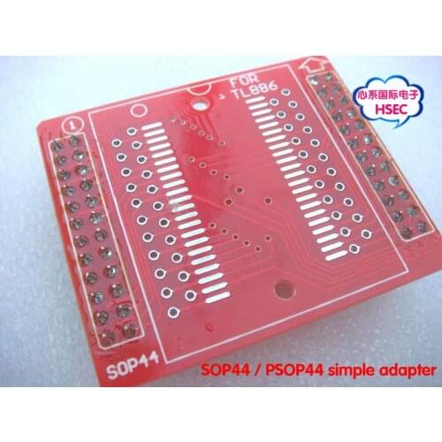 SOP44 simple adapter PSOP44 Adapter for TL866II PLUS TL866A TL886CS programmer / TSOP32 TSOP40 TSOP48 Use
