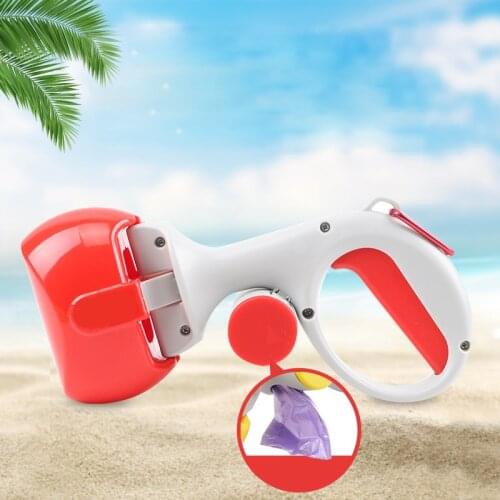 Pet dog toilet picker Portable pet toilet folder with garbage bag cat and dog toilet picking cleaning supplies