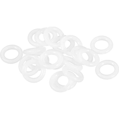 Uxcell Silicone O-Rings, 10mm Inner Diameter, 16mm OD, 3mm Width, Seal Gasket 20pcs