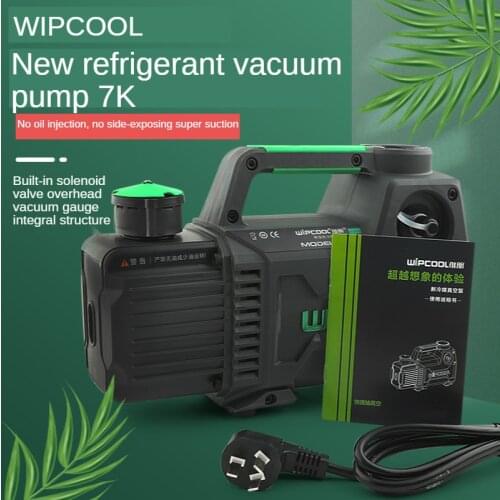 WIPCOOL Vacuum Pump Air Conditioning Installation and Maintenance Air Pump Portable Experimental Suction Filter R410 Vacuum Pump