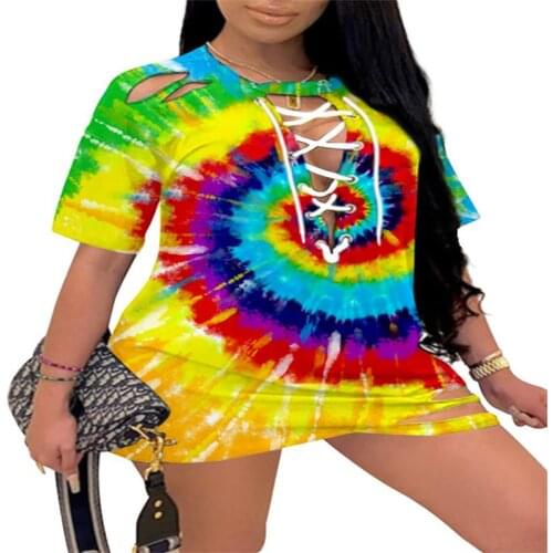 Women Dresses Summer 2021 Hot Recommend Korean Style Short Sleeve Big Size Loose T-Shirt Top Female Vintage Casual Dress