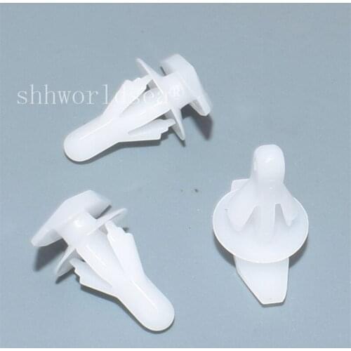 Shhworldsea 100/300/500/1000pcs Door Weather Strip Retaining Clip automotive plastic fastener car fastener clips rivet