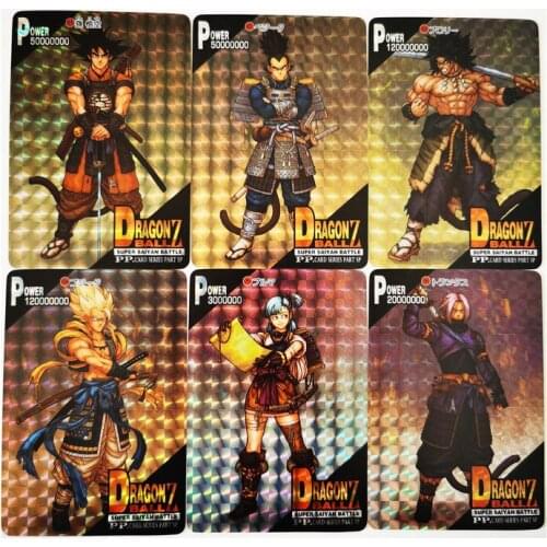 13pcs/set Dragon Ball Z Cos Warrior Super Saiyan Goku Vegeta Toys Hobbies Hobby Collectibles Game Anime Collection Cards