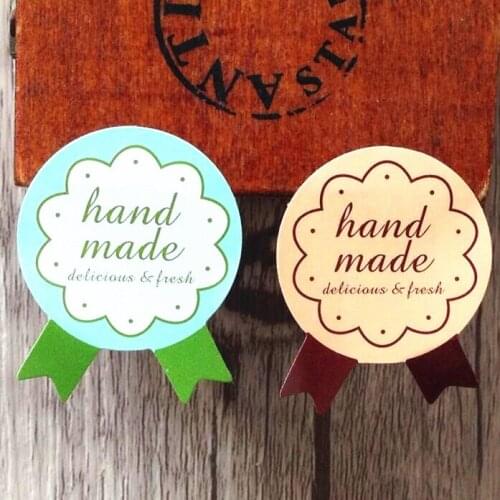 150pcs/lot Cute Medal flower Self-Adhesive Packaging Stickers Label Stickers Student Stationery School Office Supply