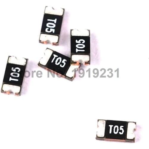 20PCS 1206 0.5A 0.5 Amp 500mA PolySwitch SMT SMD Resettable Fuse