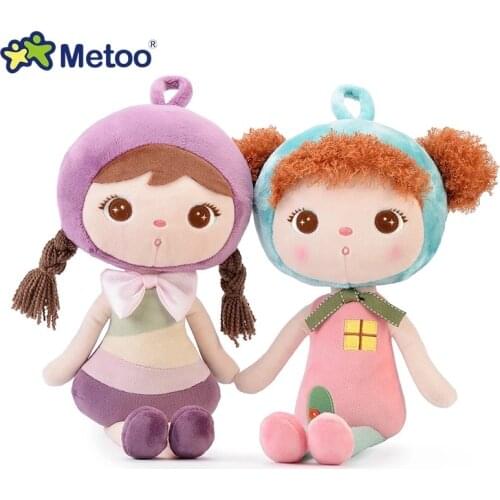50cm Metoo Upgrade keppel Stuffed Plush doll Animals sheep ladybug Cartoon Kids Toys for Girls Children Birthday Christmas Gift