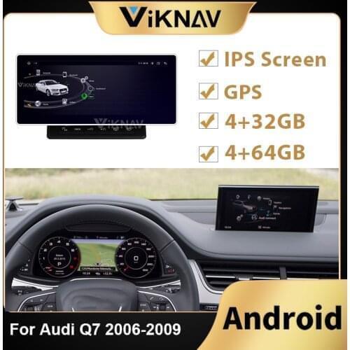 Android Car Radio For AUDI Q7 2006 2007 2008 2009 LHD RHD Car Screen DVD Multimedia Player Stereo Recorder GPS navigation
