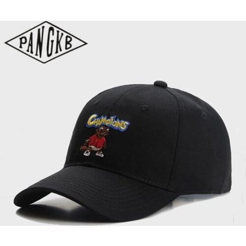PANGKB Brand CONTROLLA CURVED CAP black hip hop baseball cap for men women adult outdoor casual sun snapback hat