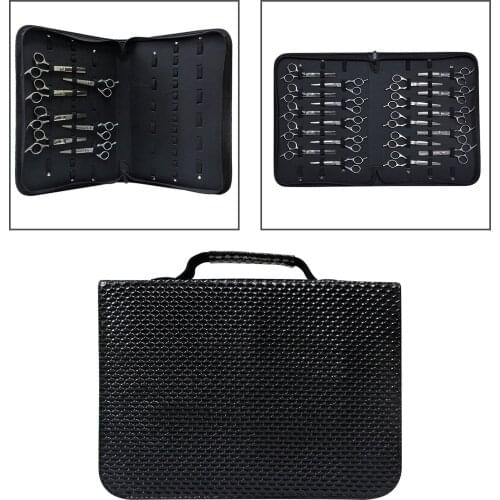 PU Leather Case Barber Packet Scissor Cover Shears Hairdressing Scissors Bag Professional Hair Scissor Storage Bag