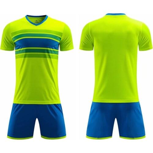 Survetement Football 2019 Soccer Set Kids Men Sports Kits Breathable Tennis Jerseys Set Blank Men Team Soccer Jerseys Sets Print