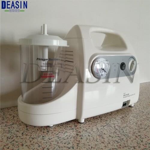 Good quality Portable Dental Vacuum Phlegm Suction Unit Electric Medical Emergency Sputum Aspirator Machine Equipment 1000mL