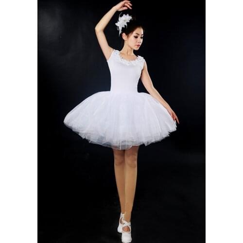 Classical Professional White Swan Lake Ballet Costume Romantic Ballet Tutu Ballet Dresses For Performance Adult ballet Tutu