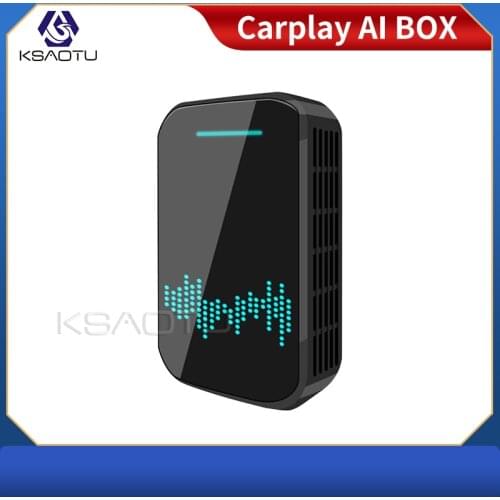KSAOTU Android 9.0 Carplay Ai Box 4+32G With 5G Wifi Support Wireless Mirror Link Split Screen Plug And Play Car Box