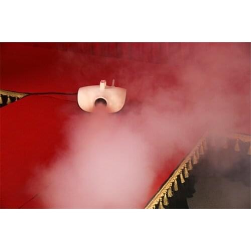 New mini 1500W fog machine constant temperature smoke machine for car wedding stage bar stage special effects tobacco machine