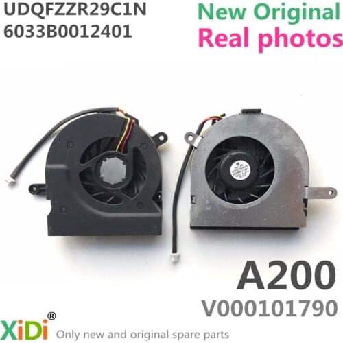 NEW UDQFZZR29C1N 6033B0012401 FAN FOR TOSHIBA A200 A201 A202 A203 A204 A205 A210 A215 V000101790 CPU COOLING FAN