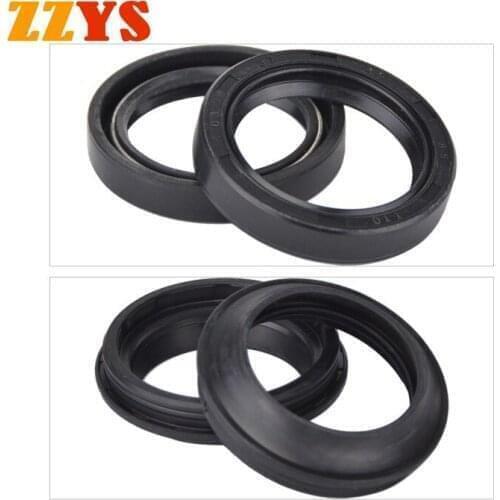 47x58x11 47 58 Front Fork Damper Oil Seal and 47x58 Dust Cover Lip For Suzuki DR-Z400 DRZ400 SM SuperMotard DR-Z 400 RM 125 250