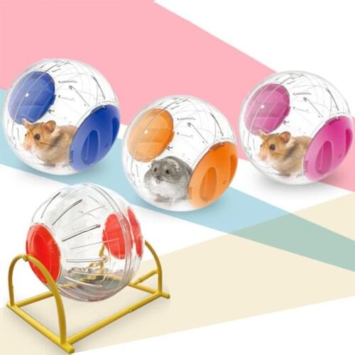 Mini Transparent Hamster Ball Rat Toys Pet Chinchilla Gerbil Rat Jogging Exercise Ball Cage Mini-trot Play Toys Hamster Products