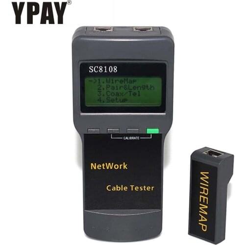 YPAY network cable tool rg45 tester ethernet wiremap rj45 cat5 cat5e cat6 cat7 wire breakpoint length range finder find line