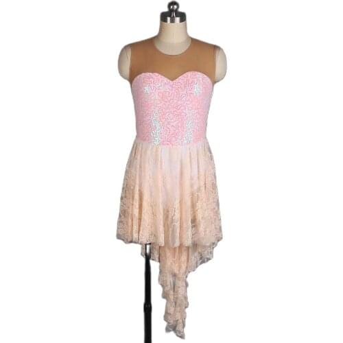 New Lace Skirt For Girl Ballet Dance Costume Child Stage Performance Dancing Wear