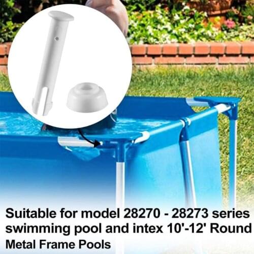 10Pcs Plastic Pool Joint Pins and Seals for Intex 13ft-24ft Metal Frame Pools 11UA
