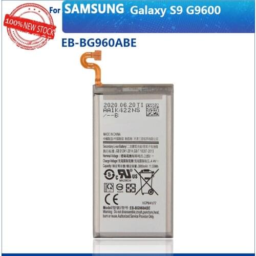 100% Original EB-BG960ABE 3000mAh battery For Samsung Galaxy S9 G9600 SM-G960F SM-G960 G960F G960 G960U G960W Battery