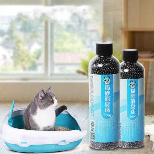 300g Cats Litter Beads Smell Removal Air Fresh Pet Supplies Cats Excrement Fresh Deodorants for Puppy
