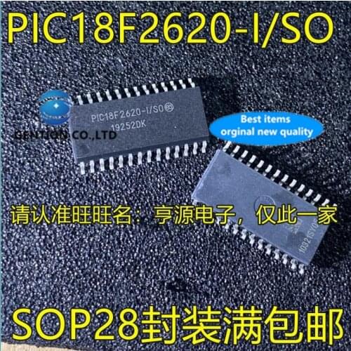 5PCS PIC18F2620 PIC18F2620-I/SO SOP28 flash IC/logic in stock 100% new and original
