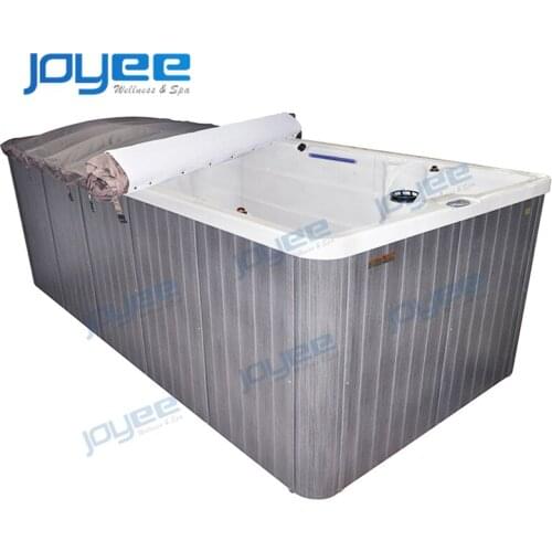 JOYEE Australia American balboa 4m 6 8 10 persons outdoor Endless swimming pool swim spa swimming dual zone with cover