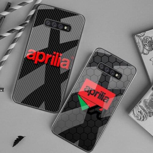 Aprilia Phone Case Tempered Glass For Samsung S20 Plus S7 S8 S9 S10 Plus Note 8 9 10 Plus