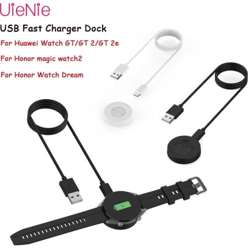 For Huawei Watch GT/GT 2/GT 2e USB Fast Charging Portable Wireless Charger Dock For Honor magic watch2 Smart Watch Charger Cable