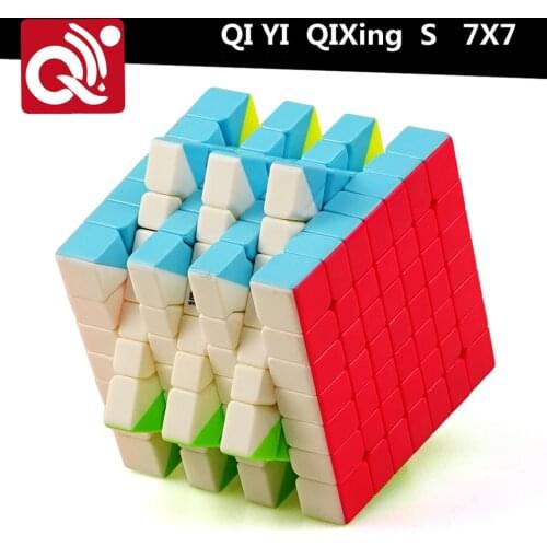 Qiyi Qixing S 7X7X7 Cubo Magico Speed Puzzle Educational Games For Kids Professional Magic Cube Qixing 7x7 Adults Toy Puzzles