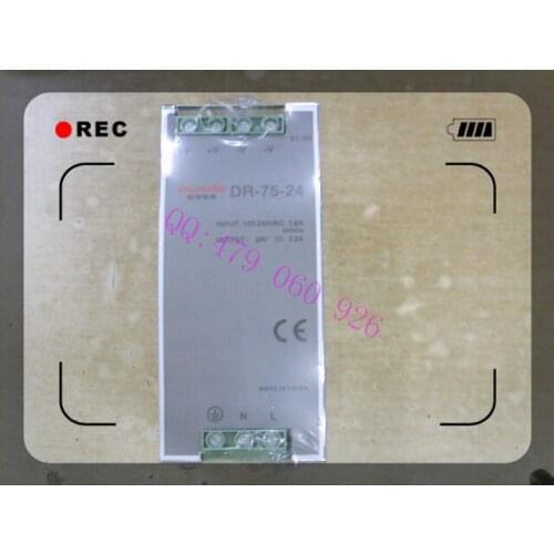 [JIYUAN] Heng Wei guide rail switching power supply 24V3.2A DR-75-24 75W