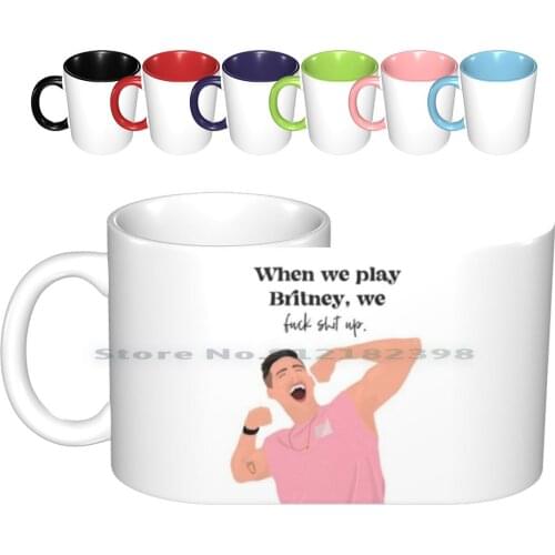 When We Play Britney-Cody Rigsby Quote ( Peloton ) Ceramic Mugs Coffee Cups Milk Tea Mug Cody Rigsby Peloton Cycling Fitness