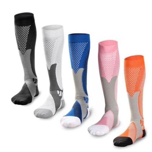Compression Socks Sports Men Women Calf Shin Leg Running Football Socks Fitness S~XXL