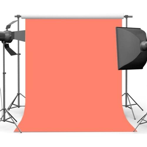 Mehofoto Photography Backdrop Pure Color Background for Photo Studio Orange Props Durable MW-162