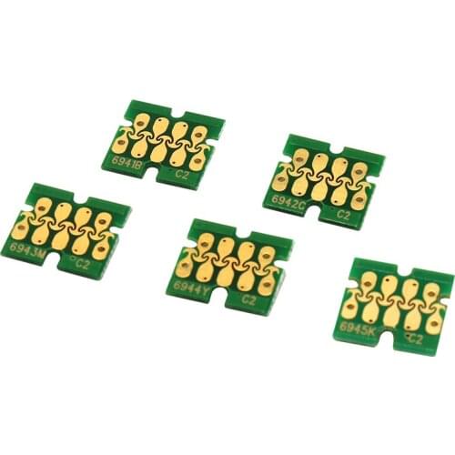 New T6941-T6945 Cartridge Chip T6941 Cartridge One Time Chip For Epson SureColor T3000 T3070 T5070 T7070 T3200 T5200 Printer