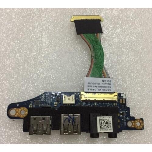Original FOR DELL FOR Alienware 17 R3 USB Audio Port IO Board+CABLE CHB02 AAP20 LS-B758P T981T 0T981T 100% Test ok