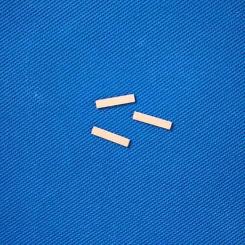 Piezoelectric Ceramic Plate Transducer 20*4*0.5 mm -PZT4 Ultrasonic Sensor Energy/Electricity harvesting Sheet Pressure Sheet