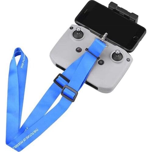 Adjustable Remote Control Lanyard Neck Strap Buckle Hook Holder Safety Belt for Mavic Air 2 /MINI 2/AIR 2S Drone Controller