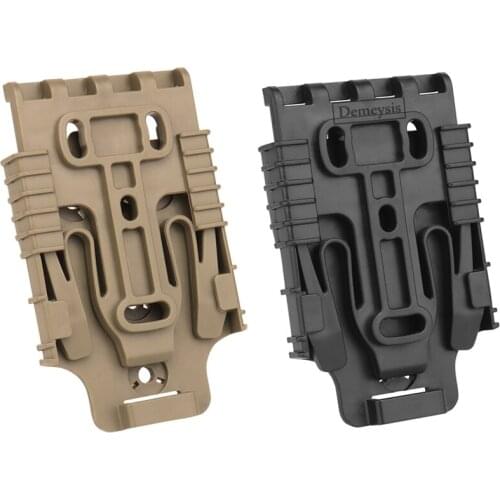 Tactical Quick Locking System Kit Duty Holster Locking Fork + Receiver Plate QLS Kits for Gun Holsters Pistol Case Adapter